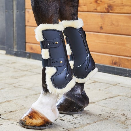 Kavalkade Compete N' Wool Open Front Jumping Boots Riding Warehouse