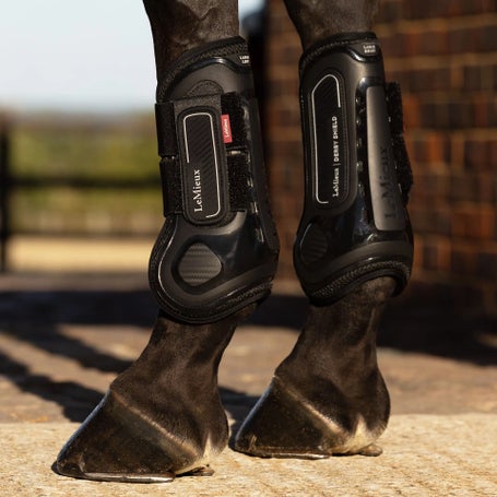 LeMieux Derby Shield Open Front Tendon Boots