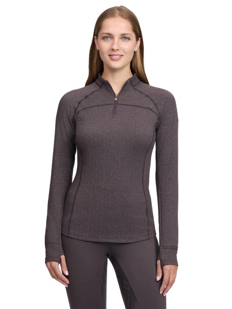 LeMieux Womens Heritage Herringbone Base Layer Top