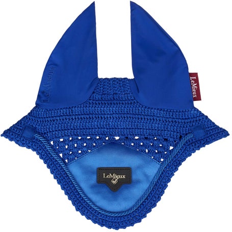 LeMieux Summer Loire Satin Front Fly Hood Ear Bonnet