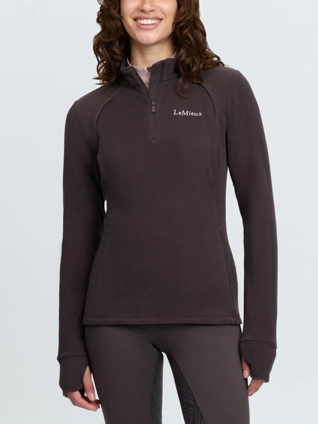 LeMieux Womens Frances Quarter Zip Fleece Top