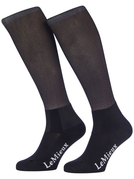 LeMieux Fall Junior Footsie Knee High Socks