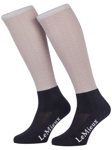 LeMieux Fall Junior Footsie Knee High Socks