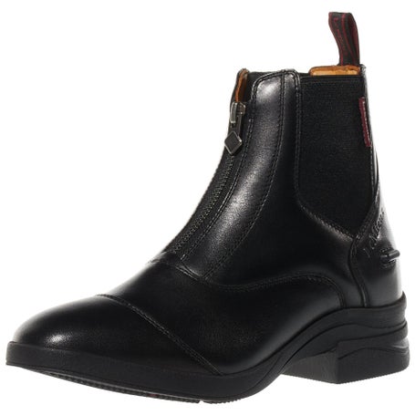 LeMieux Womens Zip Leather Paddock Boots- Black