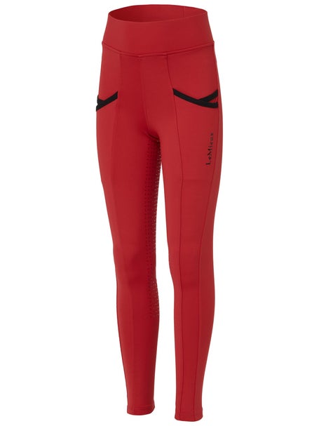 LeMieux Young Rider Kids Pull-On Full Seat Tights