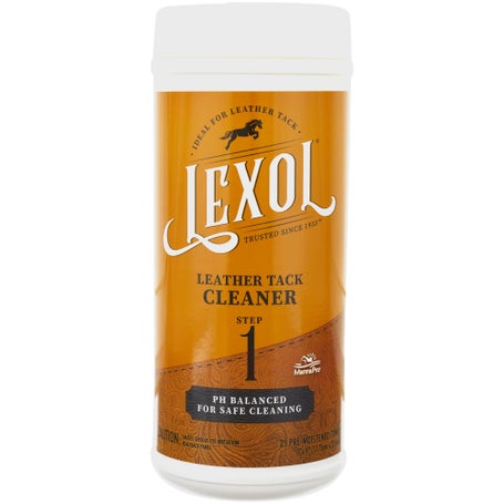  Lexol Leather Cleaner Quick Wipes - 75 Pre-Moistened