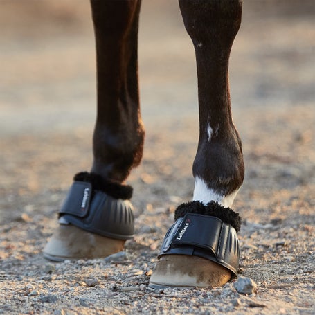 LeMieux Rubber Bell Boots With Fleece