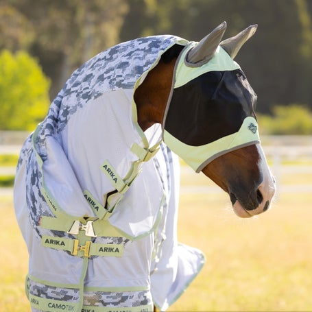 LeMieux Visor-Tek Half Fly Mask w/ Ears
