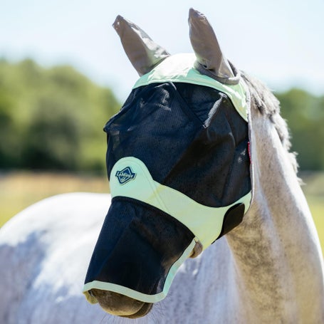 LeMieux Visor-Tek Full Fly Mask w/ Ears & Nose