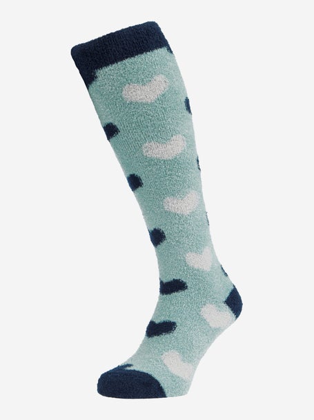 LeMieux Womens Heart Fluffies Socks