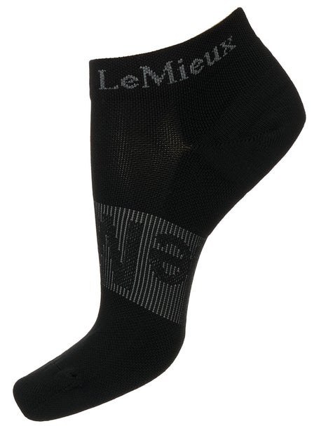 LeMieux Womens Trainer Padded Ankle Socks 3 Pack