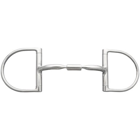 Myler English Dee Ring Wide Barrel Snaffle Bit MB 02