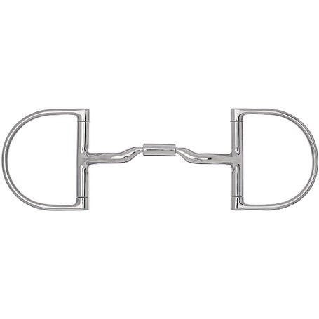 Myler English Dee Ring Low Port Snaffle Bit MB 04