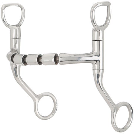 MYLER WESTERN D-RING SWEET IRON MULLEN TRIPLE BARREL BIT MB 32-3