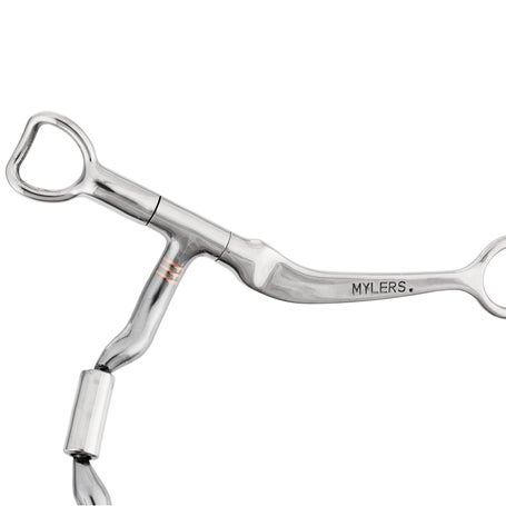 Myler Flat Shank Low Port Comfort Snaffle Bit MB 04 | Riding 