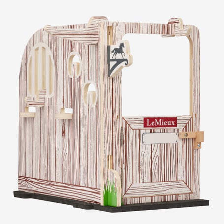 Mini LeMieux Pony Collection Toy Pony Wooden Stable Set
