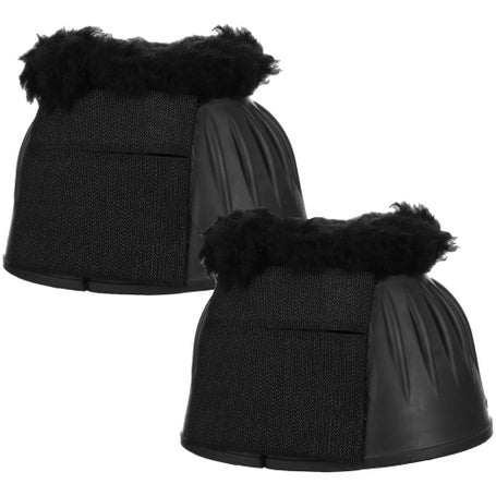 Nunn Finer Fleece Ribbed Overreach Rubber Bell Boots