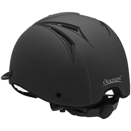 Casco Equitazione Ovation Deluxe Schooler – Certificato ASTM Nero M/L - Foto 3