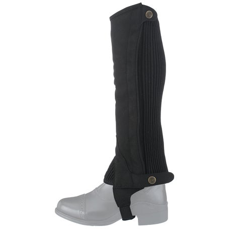 Ovation Ladies Elite Amara Ribbed Elastic Half Chaps