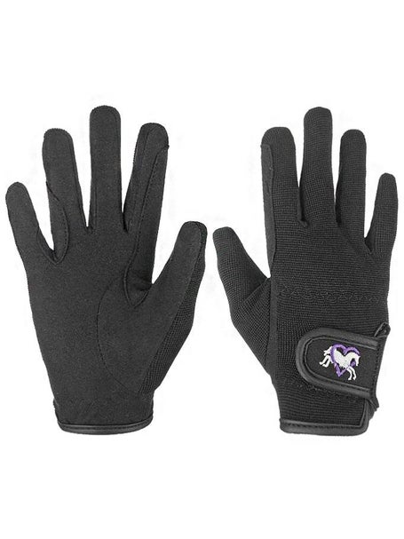 Ovation Hearts & Horses Kids Riding Gloves