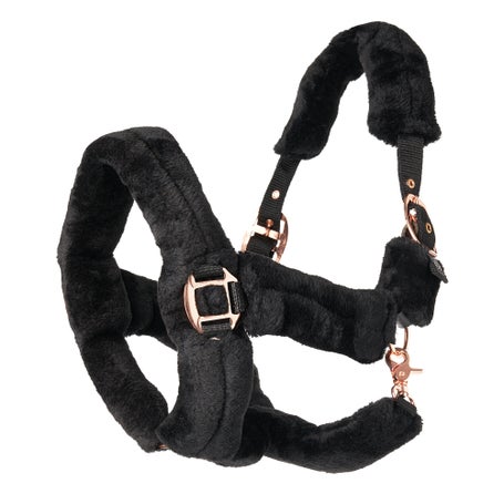 Ovation Rose Gold Fleece Shipping Halter