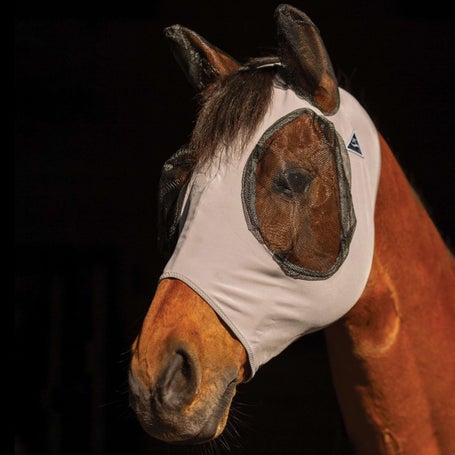 Professionals Choice Comfort Fit Lycra Fly Mask Solid