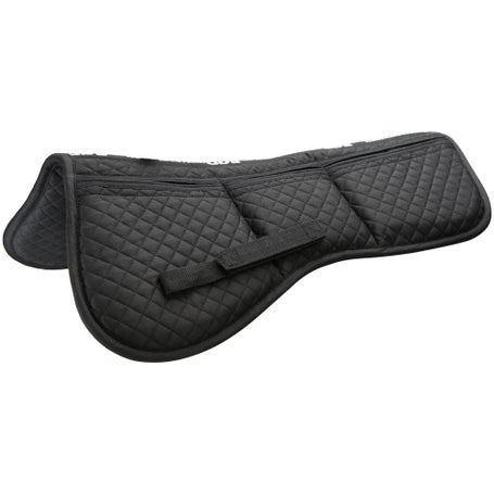 4+ English Saddle Pad with Shims Comfort Foam Correction Removable Pockets