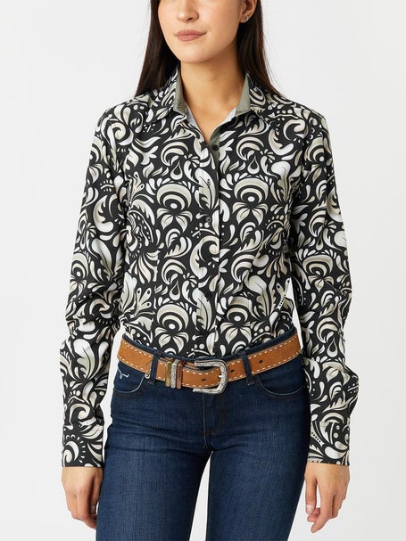 Paisley Easy-Care Button-Up Shirt