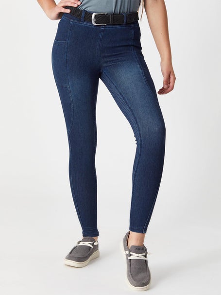 Royal Highness Silicone Full Seat Denim Tights