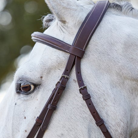 Royal Double Snaffle Leather Belts - Bridles & Reins