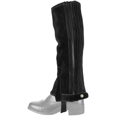 Royal Highness Suede Leather Half Chaps