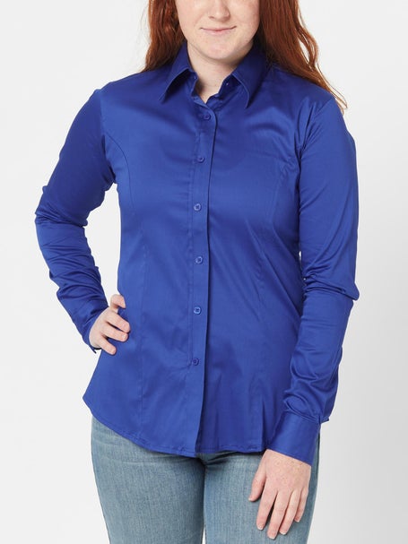 knee length dresses for ladies NTI Redhouse Ladies Dress Shirt main image 1