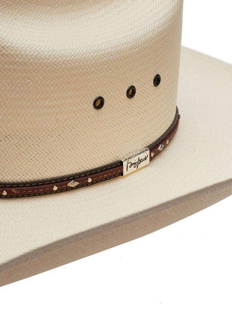 Resistol Kingman T George Strait 10X Straw Cowboy Hat Riding