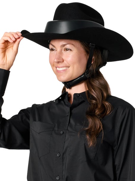 Chapeau Casque Cowboy Resistol Ridesafe - Taille M (4,25) - Style Western, Excellent état Occasion
