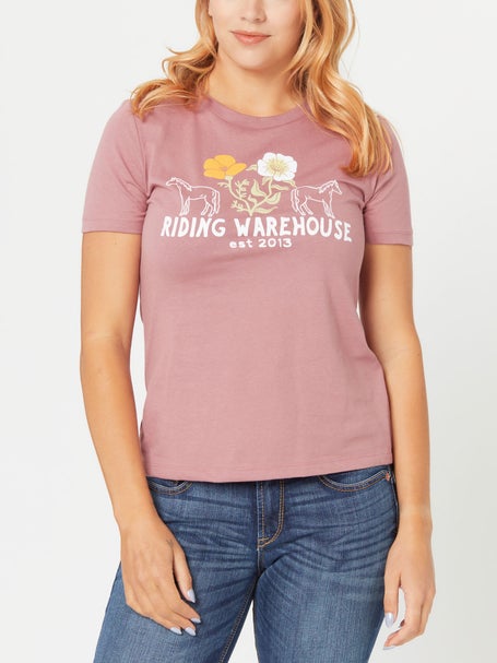 Riding Warehouse Womens Anniversary Logo Tee
