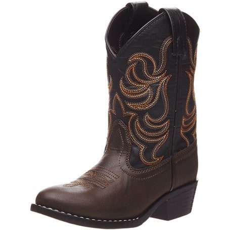 Smoky Mountain Kids Monterey Cowboy Boots- Brown