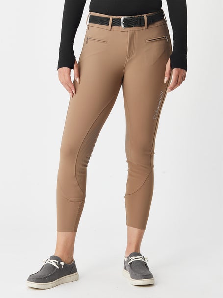 Syrinx 3 Pack Equestrian Breeches with Pockets for Women, Soft High Wa –