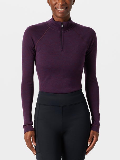 SmartWool Womens Classic Thermal Base Layer 1/4 Zip