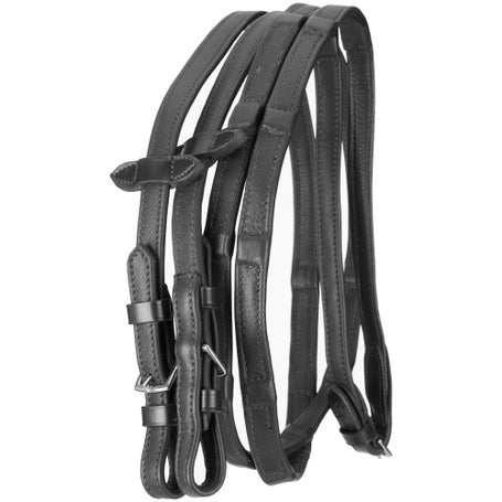 Schockemoehle 16mm DuraSoft Leather Reins w/Stops