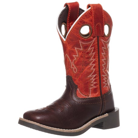 Smoky Mountain Kids Dusty Leather Cowboy Boots