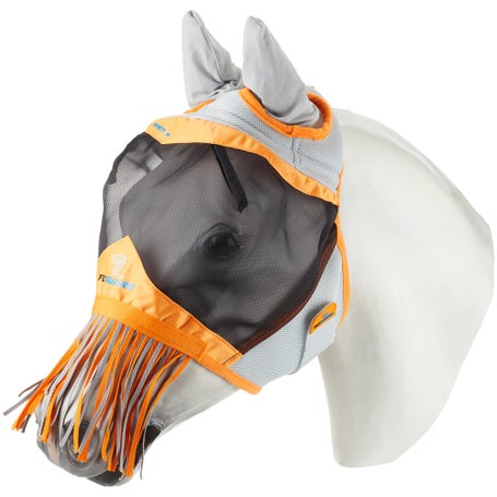 Shires Fly-Guard AirMotion Mask With Ears & Fringe Nose