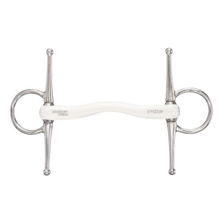 Stubben Fine Line Flex Full Cheek Snaffle Bit