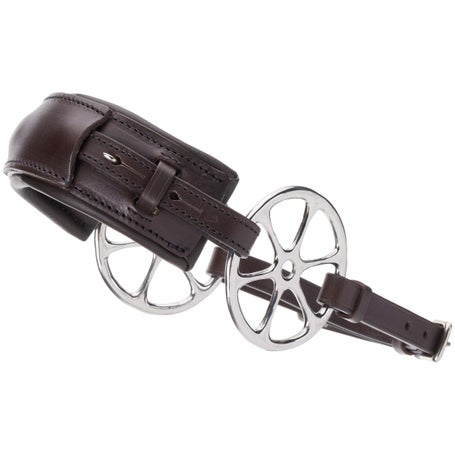 Stubben Steeltec Flower Ring Hackamore Bit