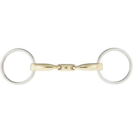 Sanft German Silver Curved Loose Ring Bit With Lozenge