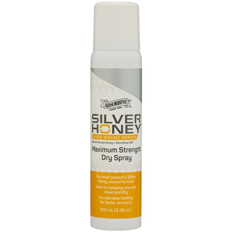 Absorbine Silver Honey Rapid Skin Relief Dry Spray