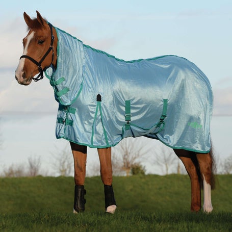 Saxon Mesh w/Gusset Belly Wrap Combo Neck Fly Sheet