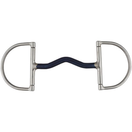 Shires Mullen Mouth Blue Alloy Hunter Dee Bit