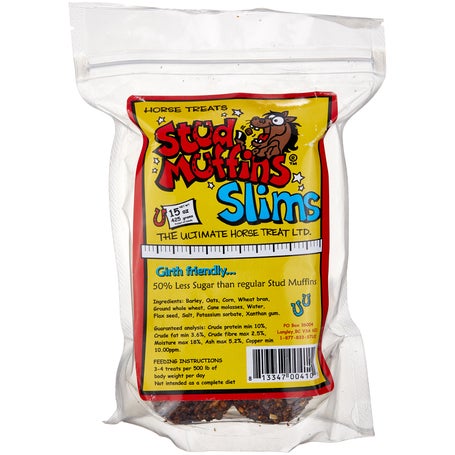 Stud Muffins Horse Treats Girth Friendly SLIMS | Riding Warehouse