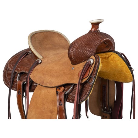 Tough-1 Bodie Hardseat Ranch Saddle - Thumbnail 3