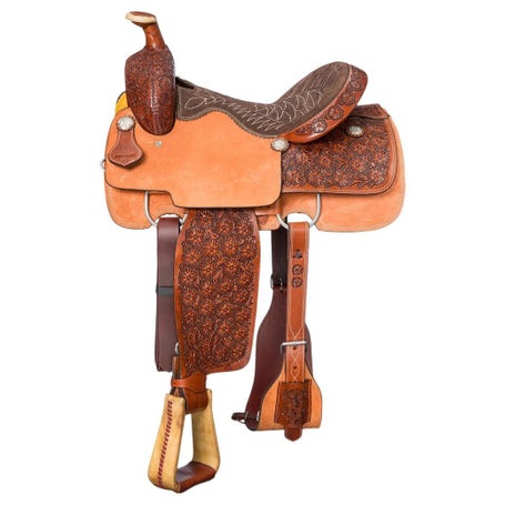 Silver Royal by Tough1 Holbrook Roper Saddle